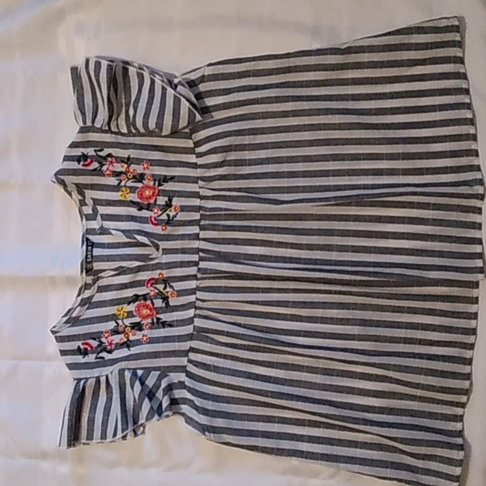 NWOT Embroidered Top